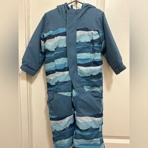 L.L. Bean Teal Cold Buster Snowsuit